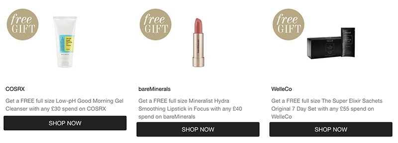 подарки на Cult Beauty подарки на Cult Beauty