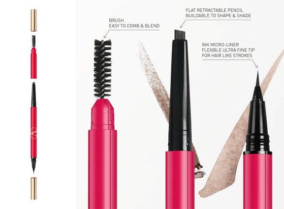 Valentino Beauty Brow Trio Triple Ended Brow Filler