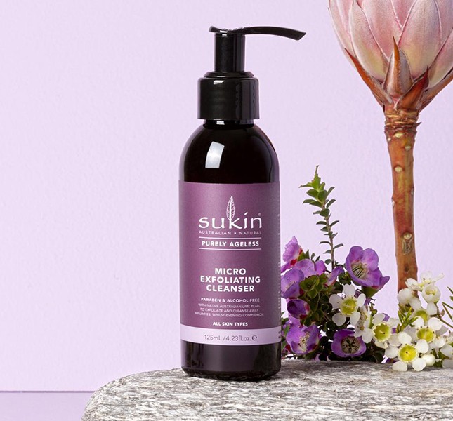 Sukin Purely Ageless Micro Exfoliating Cleanser