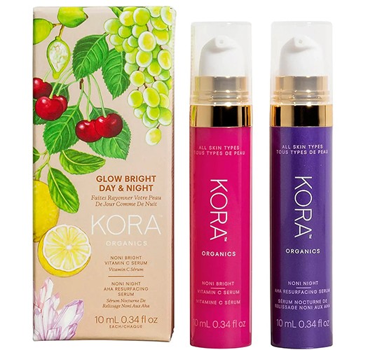 Kora Organics Glow Bright Day to Night Set