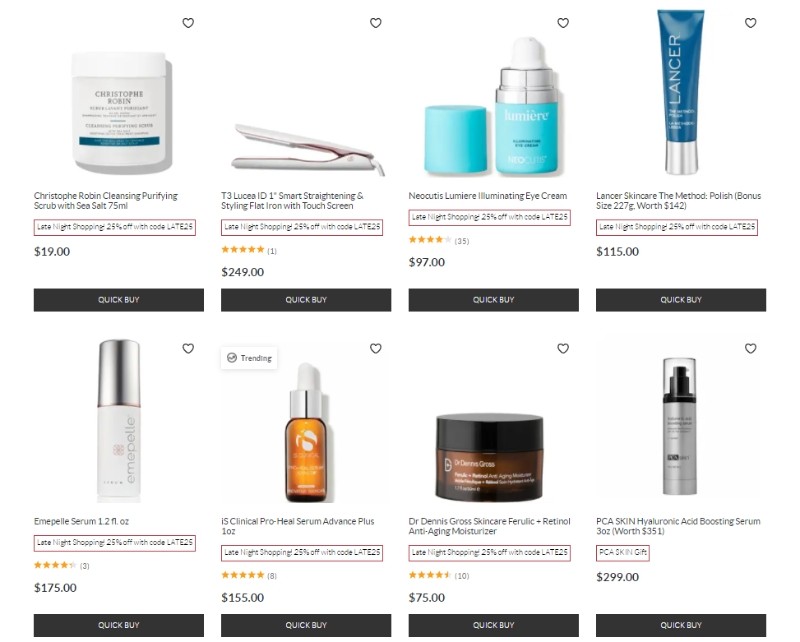 На Skinstore скидка 30%