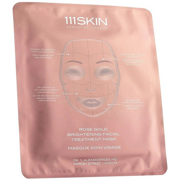 111SKIN Rose Gold Brigtening Facial Treatment Mask