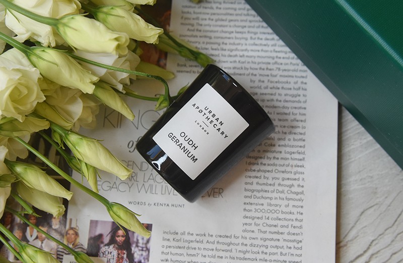 Urban Apothecary Oudh Geranium Candle