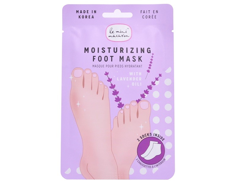 Le Mini Macaron Moisurizing Foot Mask Lavender