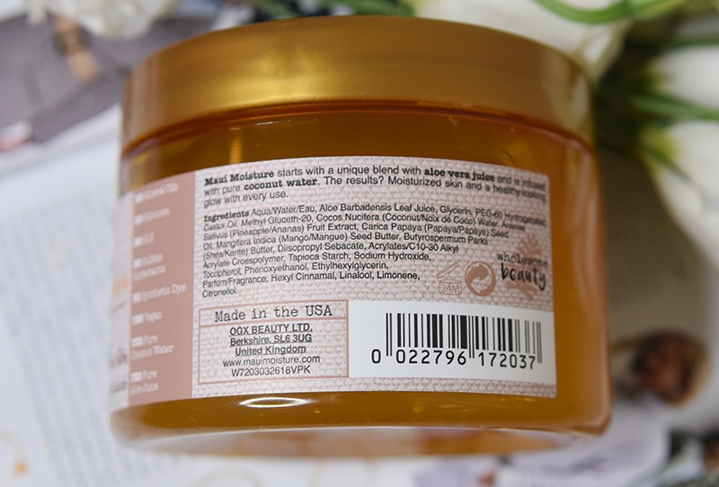 Maui Moisture Lightly Hydrating Pineapple Papaya Body Gel отзыв