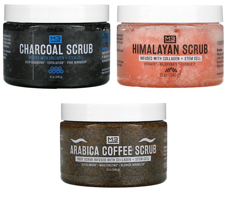 Скрабы для тела от M3 Naturals