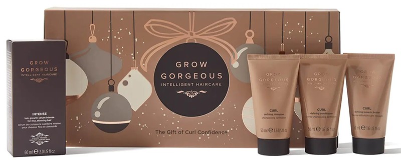 Grow Gorgeous Curl Christmas Kit Growth