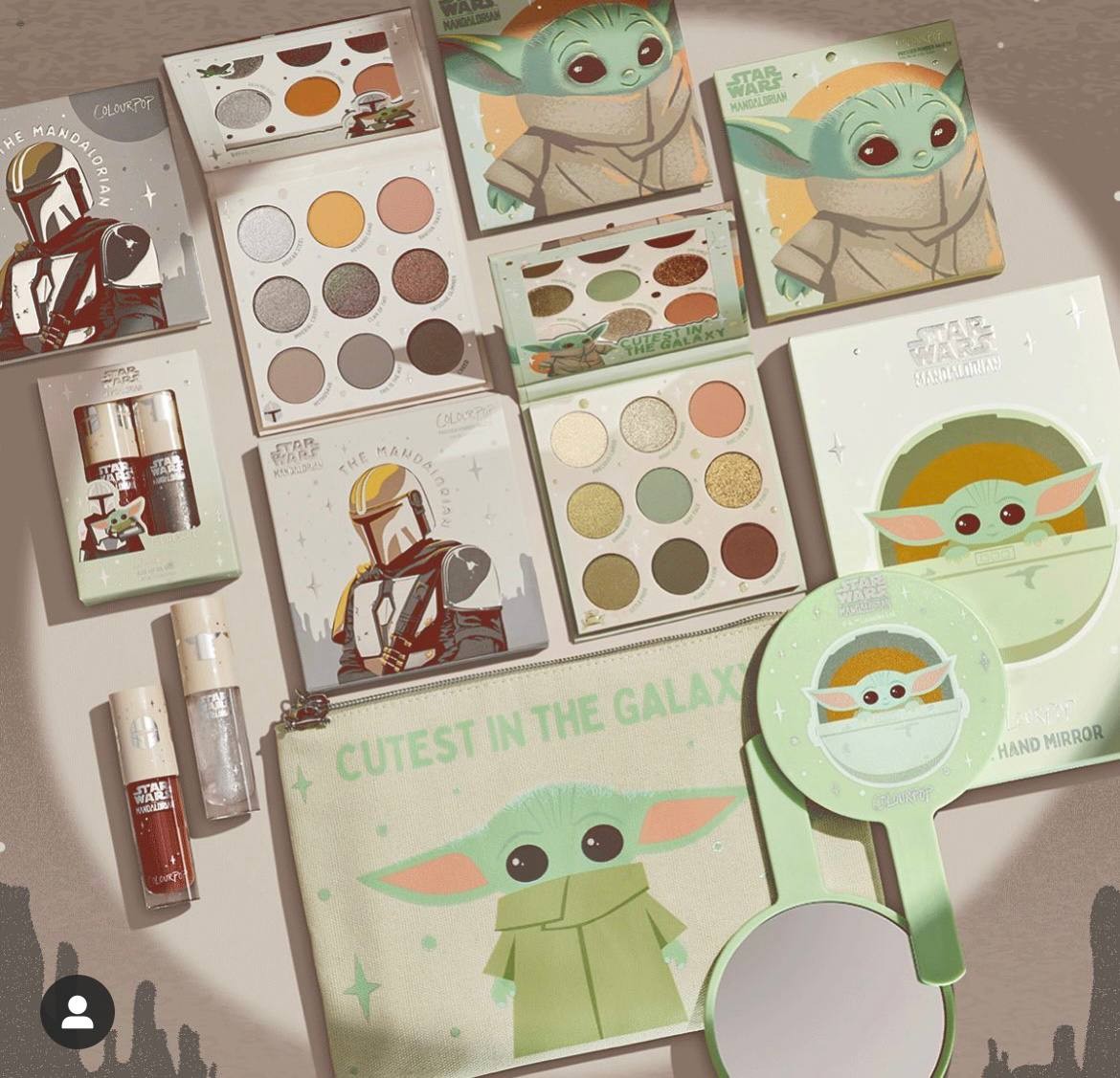 Colour Pop The Mandalorian Collection