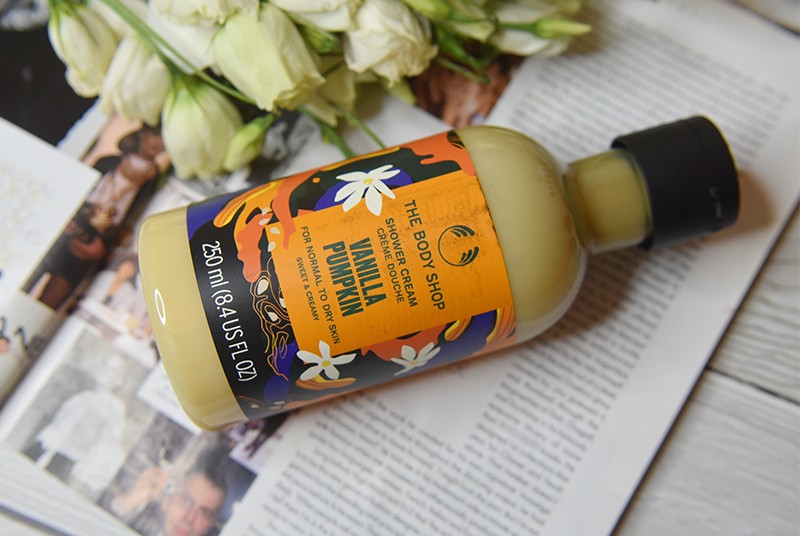 The Body Shop Vanilla Pumpkin Shower Cream