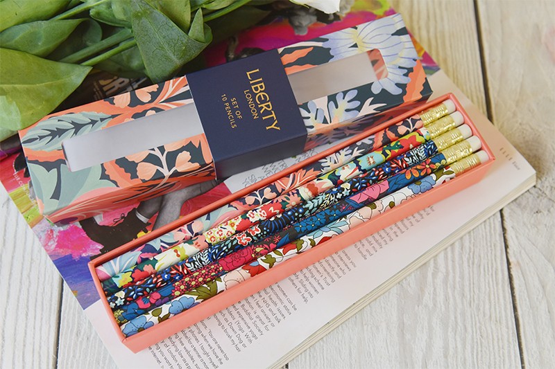 Liberty Floral Pencil Set Liberty Floral Pencil Set