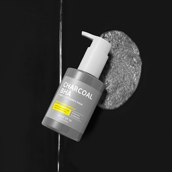 Some By Mi Charcoal BHA Pore Clay Bubble Beauty Mask