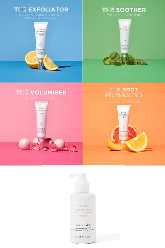 Средства для кожи головы от Grow Gorgeous