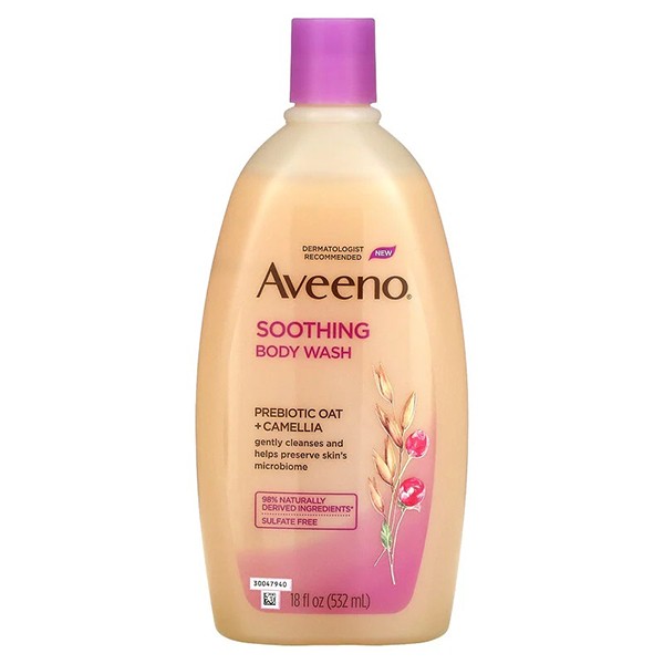 Aveeno Soothing Body Wash Prebiotic Oat + Camellia