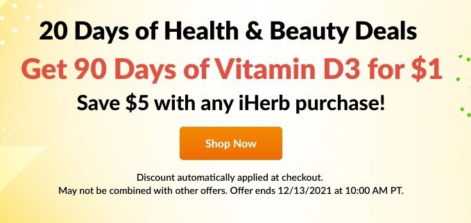 California Gold Nutrition, витамин D3 за $1