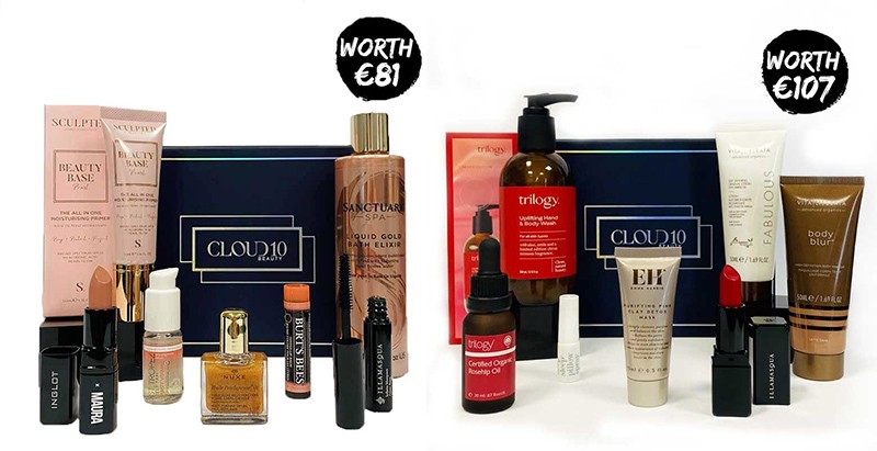 Cloud 10 Beauty #HolidayHeroes Gift Set и Cloud 10 Beauty Berry And Bright Gift Set