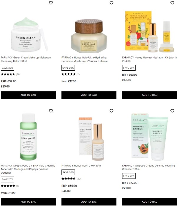 скидка 20% на Farmacy