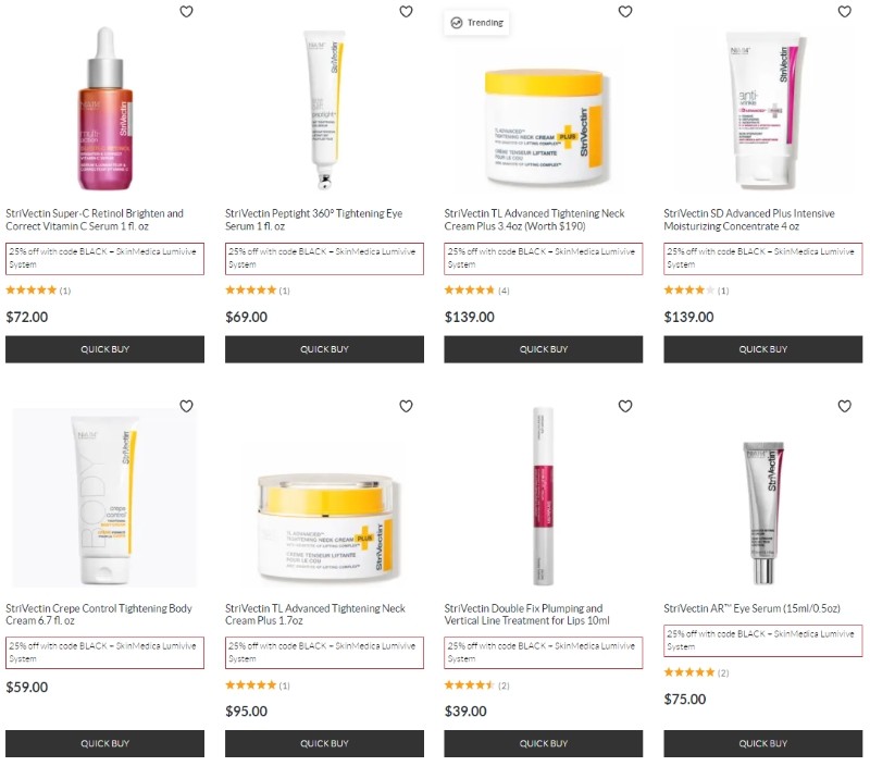 Акции на Skinstore