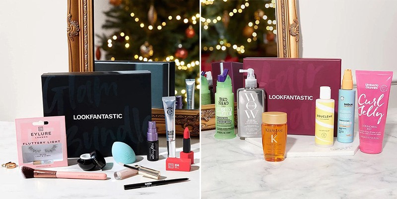 скидка 20% + 10% на Lookfantastic Glam Bundle и Haircare Bundle