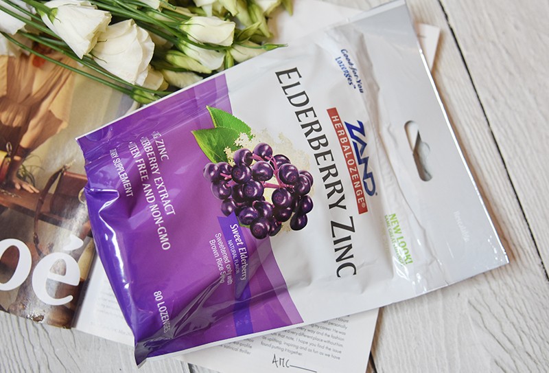 Zand Elderberry Zinc Herbalozenge Sweet Elderberry