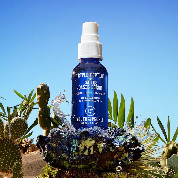 Youth To The People Triple Peptide and Cactus Oasis Serum