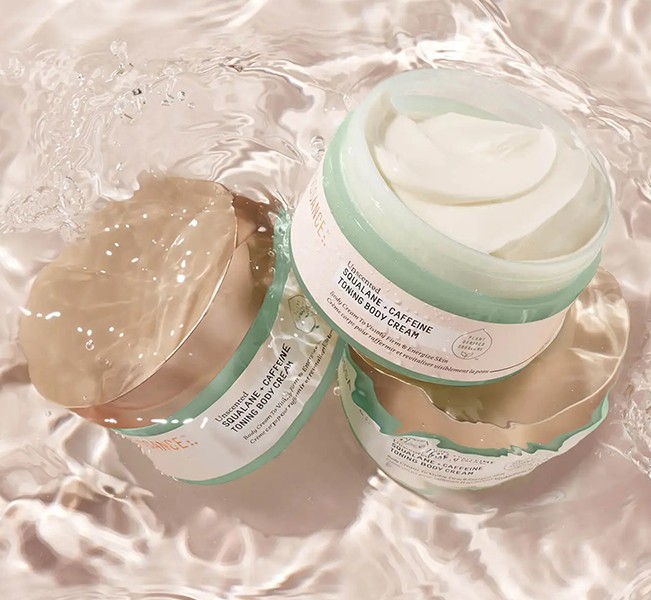 Biossance Squalane and Caffeine Toning Body Cream Unscented