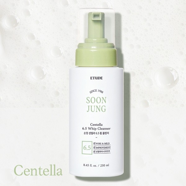 Etude Soon Jung Centella 6.5 Whip Cleanser