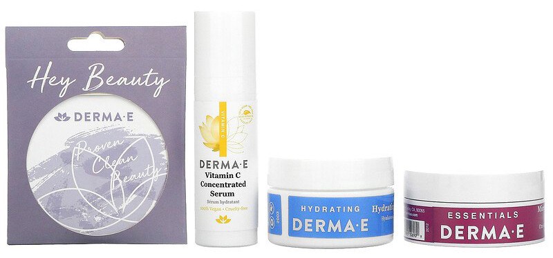Derma E Refine, Brighten, Hydrate & Go Kit Derma E Refine, Brighten, Hydrate & Go Kit