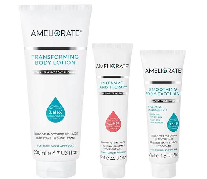 AMELIORATE Top to Toe Body Trio AMELIORATE Top to Toe Body Trio