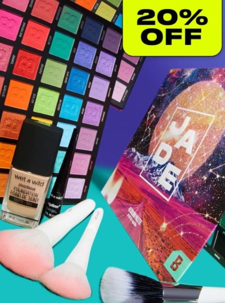скидка 20% на декоративную косметику на BeautyBay