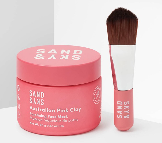 Sand & Sky Brilliant Skin Purifying Pink Clay Mask