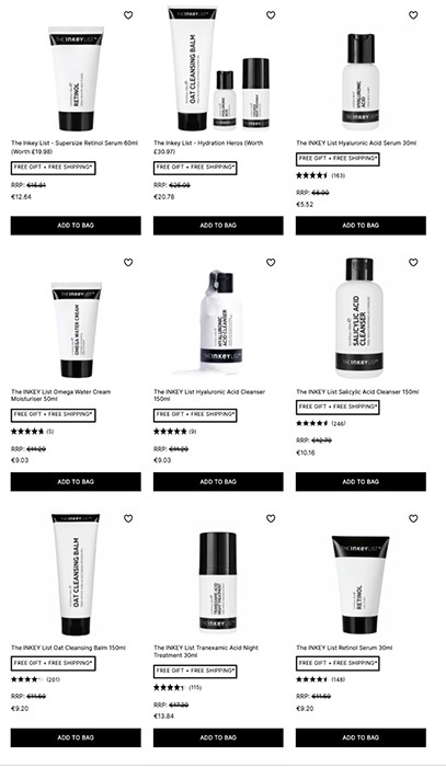 Скидка 20% на The Inkey List + подарок + БД Скидка 20% на The Inkey List + подарок + БД