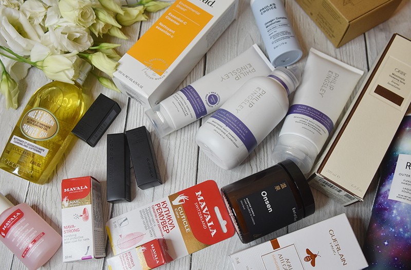 покупки Suqqu, R+Co, L'occitane, Mavala, Guerlain, Earl Of East, Ameliorate, Oribe, Murad, Paula's Choice, Philip Kingsley