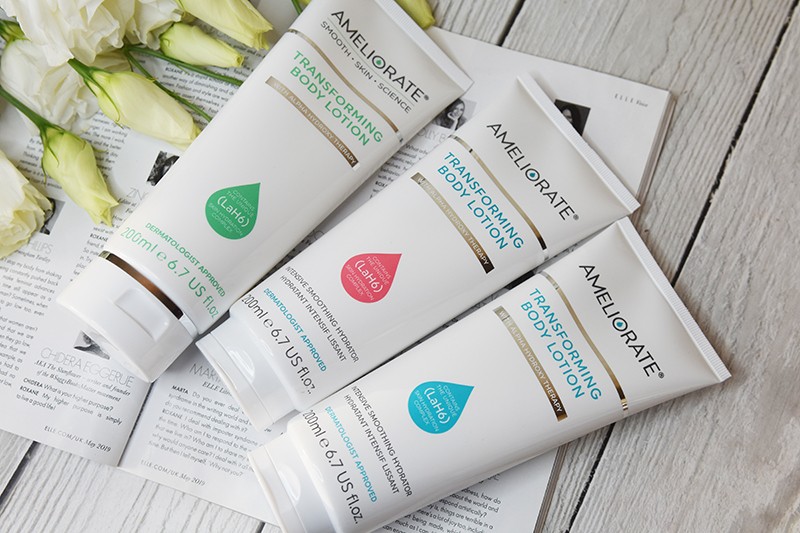 AMELIORATE Fresh Transforming Body Lotion Trio 