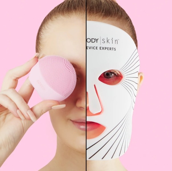 CurrentBody Skin X FOREO Cleanse and Brighten Set