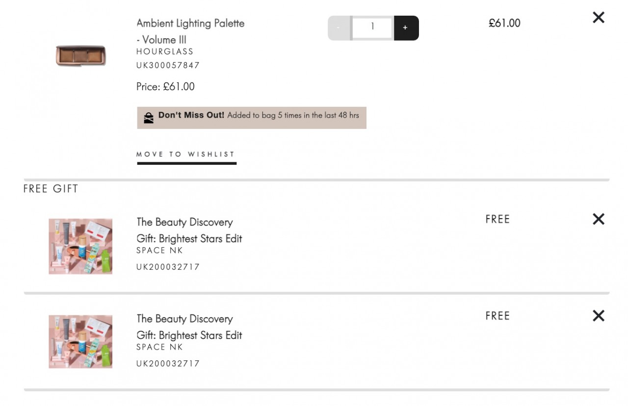 два мини-гуди на Space NK два мини-гуди на Space NK