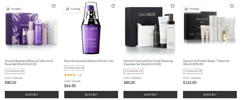 скидка 30% на Decorte + подарок