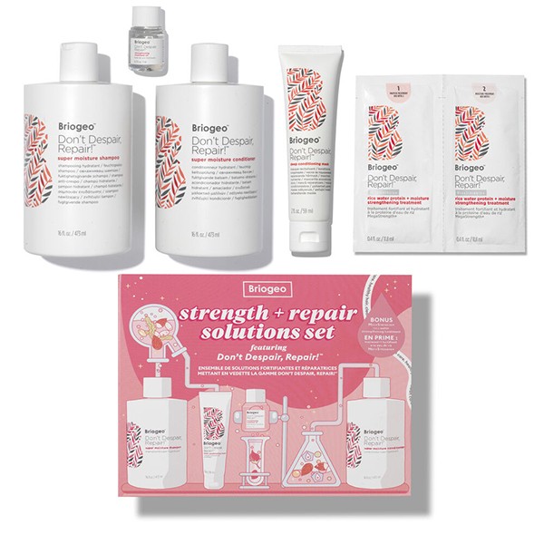 Briogeo Don't Despair, Repair!™ Strength + Repair Solutions Set featuring Don’t Despair, Repair!™ Briogeo Don't Despair, Repair!™ Strength + Repair Solutions Set featuring Don’t Despair, Repair!™