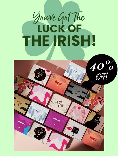 скидки до 40% на лимитированные боксы GlossyBox