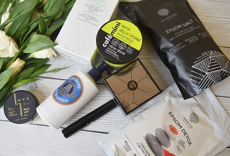 Мои покупки L'occitane, Too Cool For School, Collistar, Planeta Organica, Love Tea Art, Salt Of The Earth, Cafe Mini