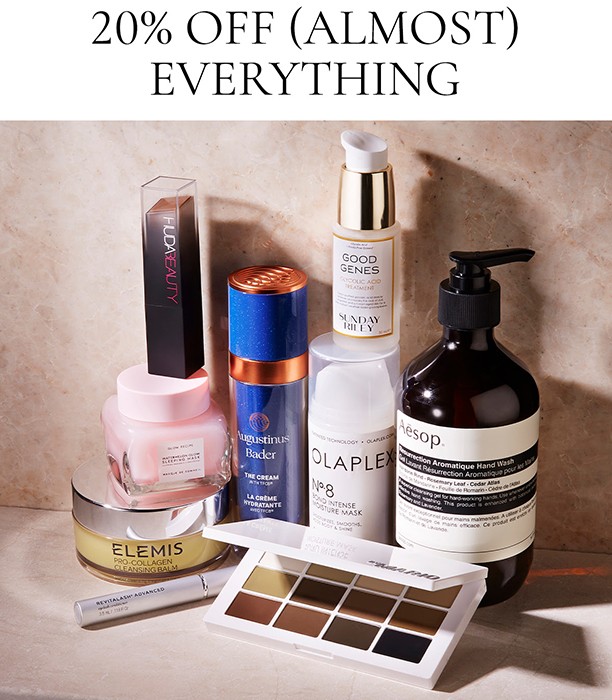 скидка 20% на Cult Beauty 
