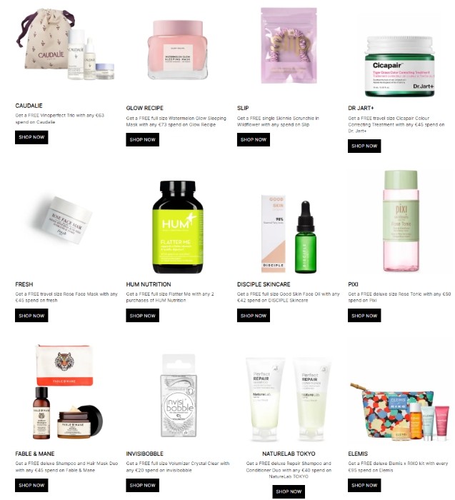 подарки на CultBeauty