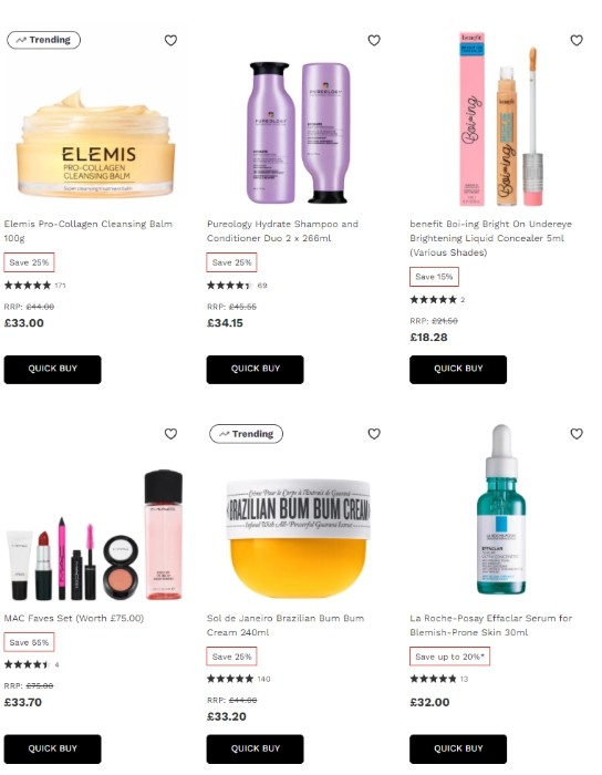 Экстра-скидка 10% на Lookfantastic Экстра-скидка 10% на Lookfantastic