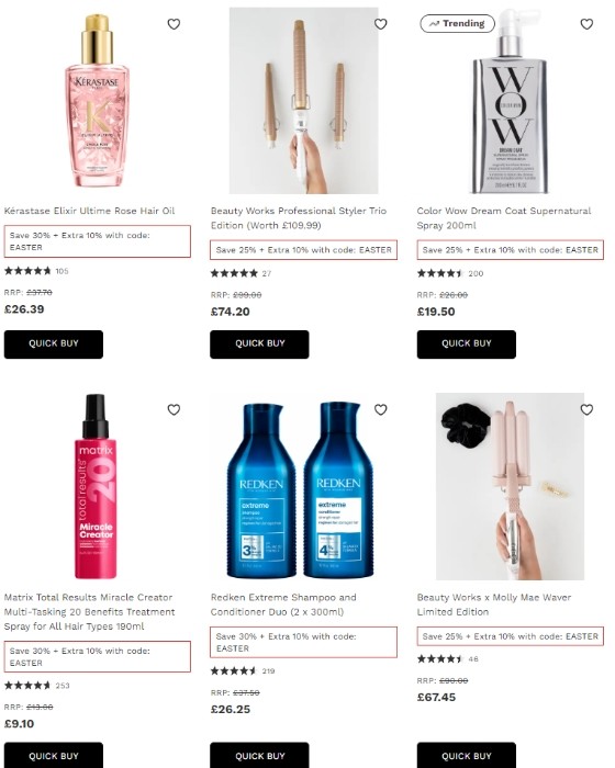 Распродажа на Lookfantastic 