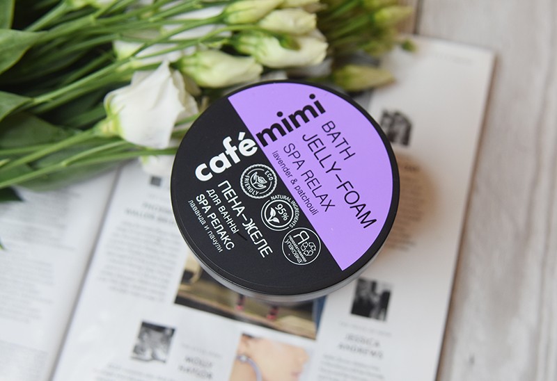 Cafe Mimi Jelly-Foam SPA Relax Lavender & Patchouli