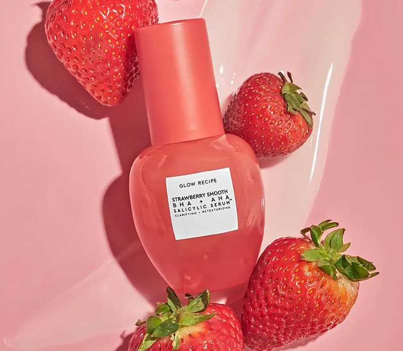 Glow Recipe Strawberry Smooth BHA+AHA Salicylic Serum