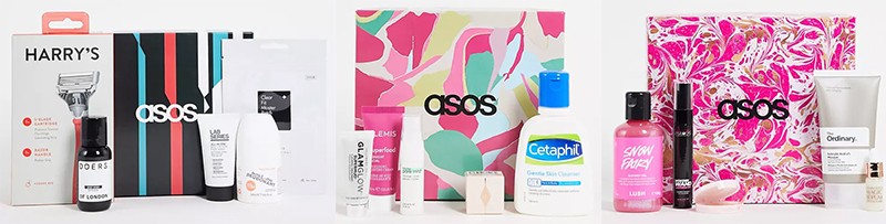 боксы Asos на европейской версии 