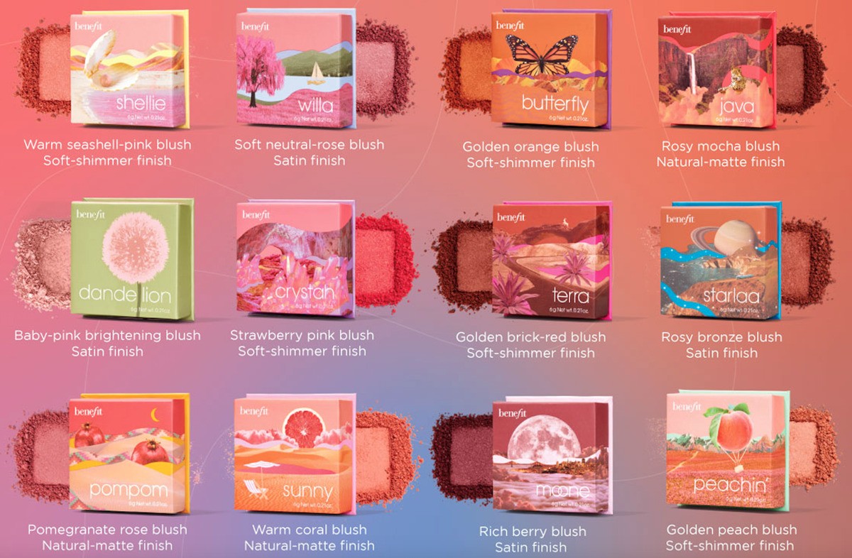 benefit Wanderful World Blushes Powder Blusher