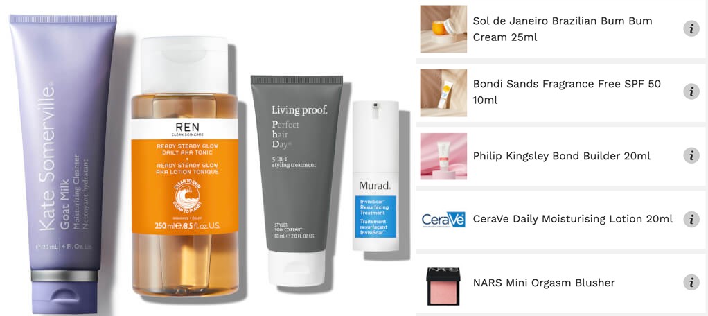подарки на Lookfantastic