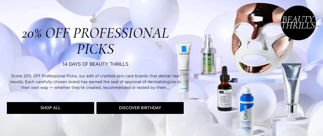  скидка 20% на категории Expert Skincare На Cult Beauty