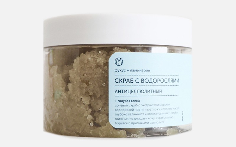 солевой водорослевый скраб для тела от MIPASSION